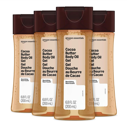 Amazon Essentials Body Oil Gel with Cocoa Butter