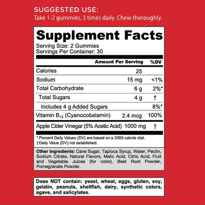 Goli Apple Cider Vinegar Dietary Supplement Gummies