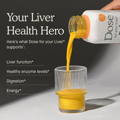 Dose Liver Cleanse Detox Repair Milk Thistle Liquid Supplement