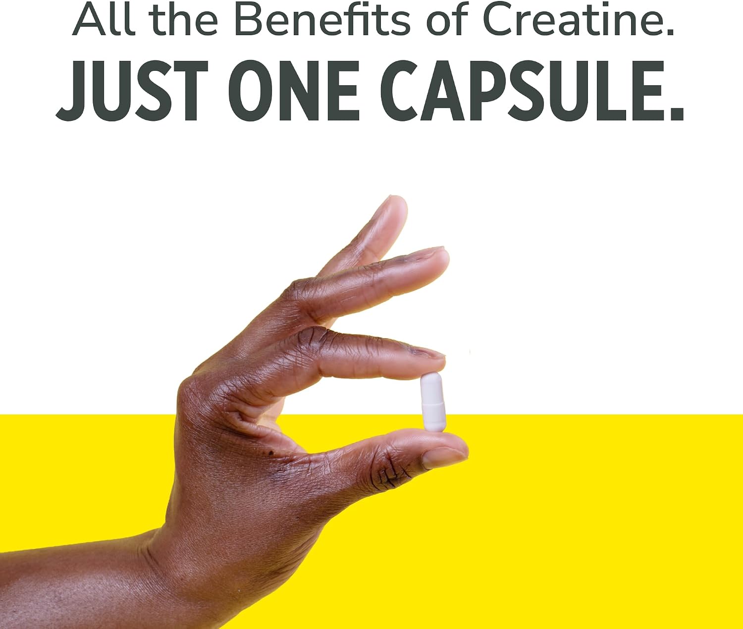 CON-CRET Creatine HCl Capsules Muscle Strength & Cognitive Support 90 Count