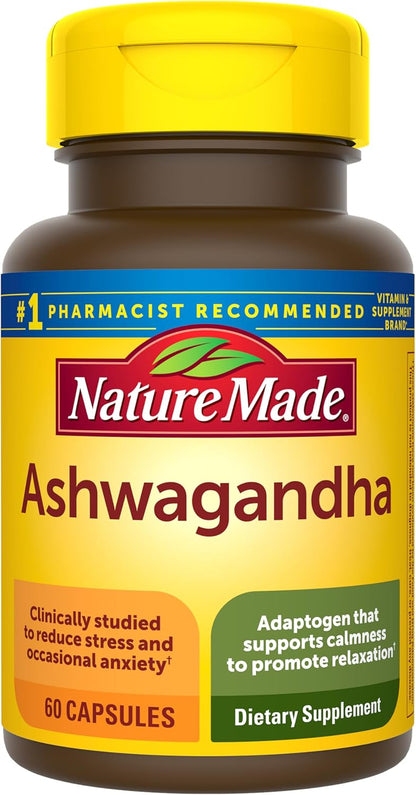 Nature Made Sensoril Ashwagandha Stress Mood Support Capsules