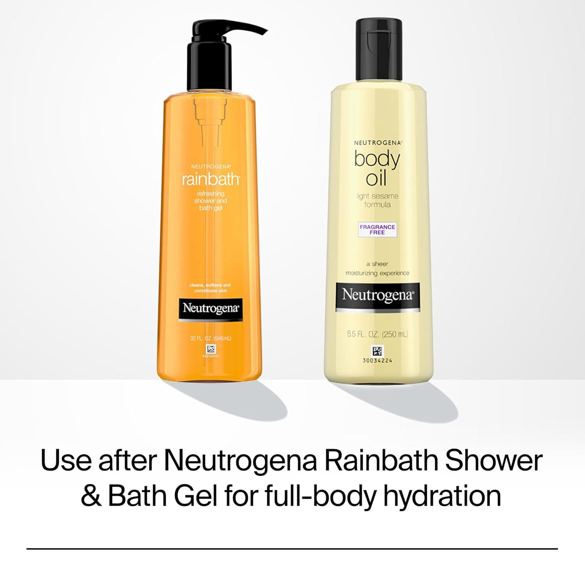Neutrogena Light Sesame Fragrance-Free Body Oil Moisturizer