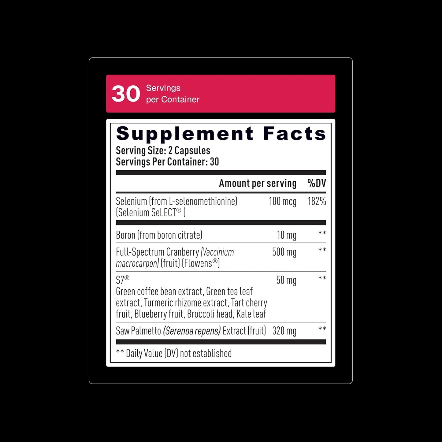 Weider Prime Prostate Health Dual Action Nitric Oxide Boost Men's Wellness 60 Capsules