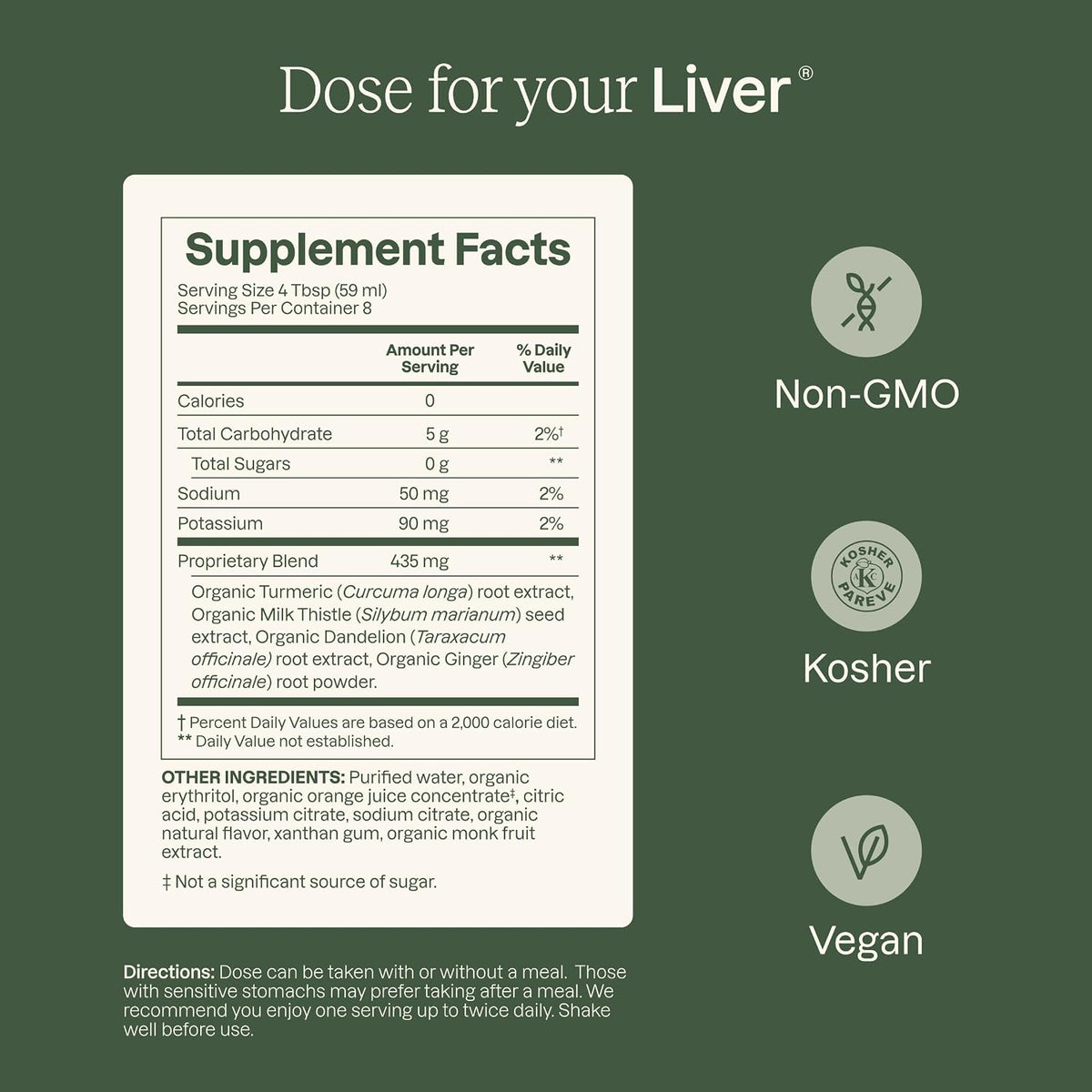 Dose for Your Liver Cleanse Supplement 16 fl oz 3 Pack