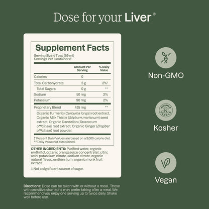 Dose for Your Liver Cleanse Supplement 16 fl oz 3 Pack