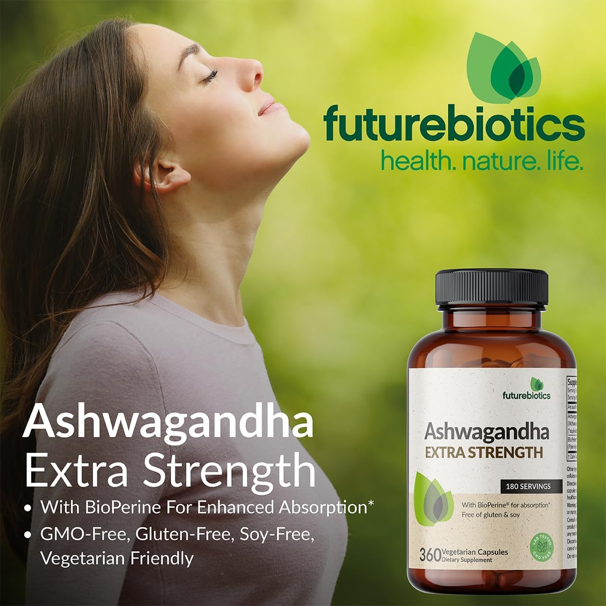 Futurebiotics Ashwagandha Stress Mood Support Capsules