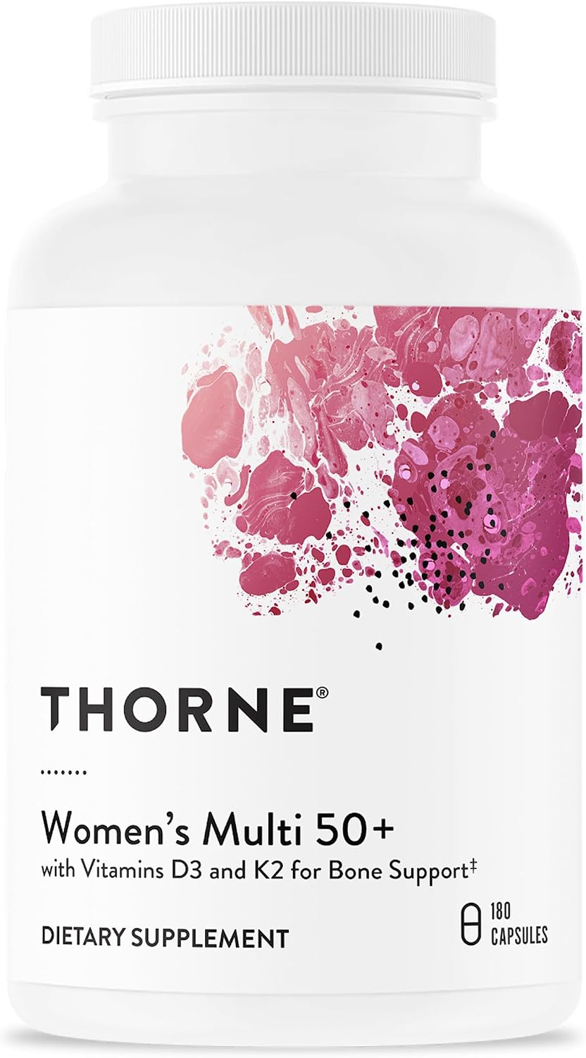 THORNE Women's Multi 50+ Daily Multi-Vitamin 180 Capsules