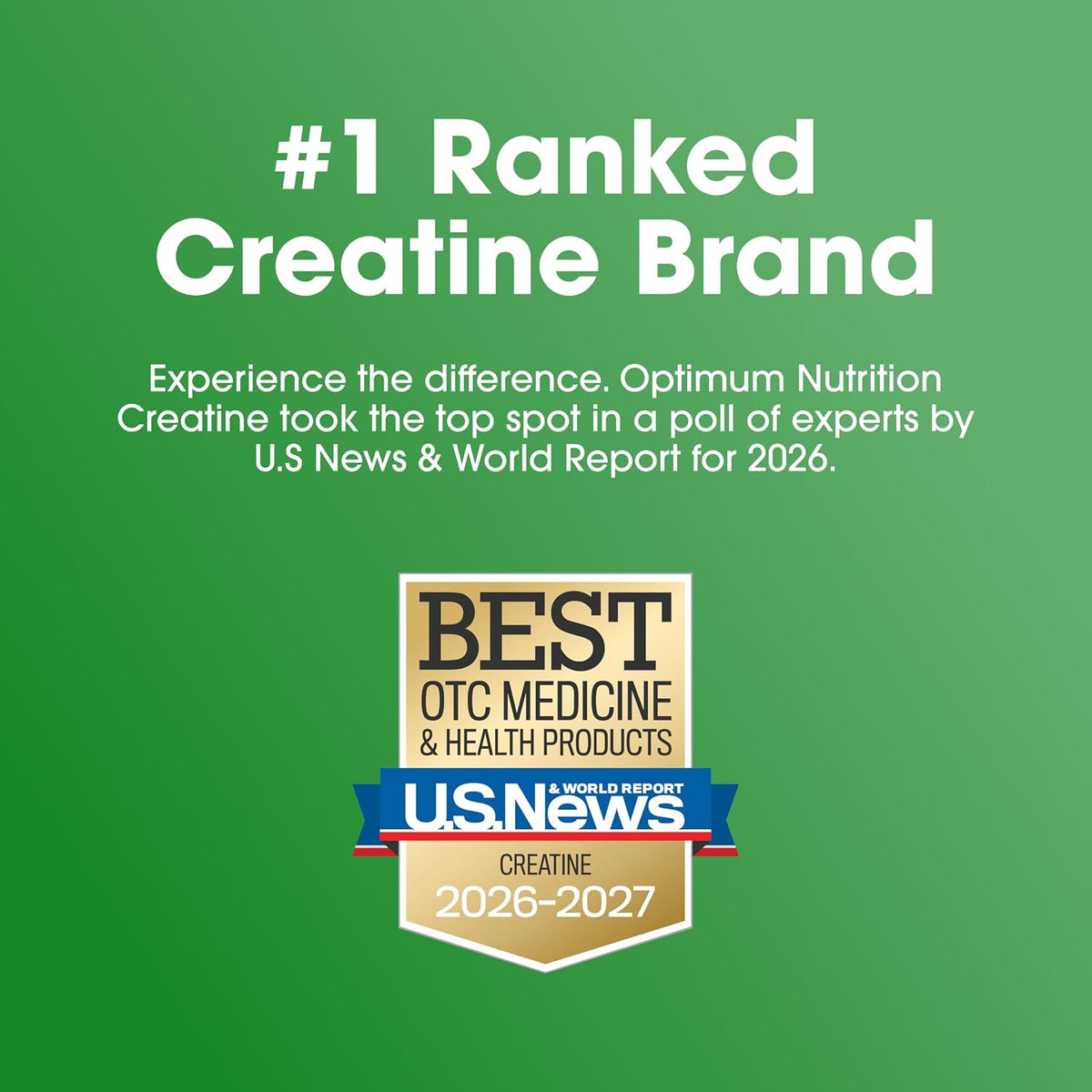 Optimum Nutrition Micronized Creatine Monohydrate Dietary Supplement Powder