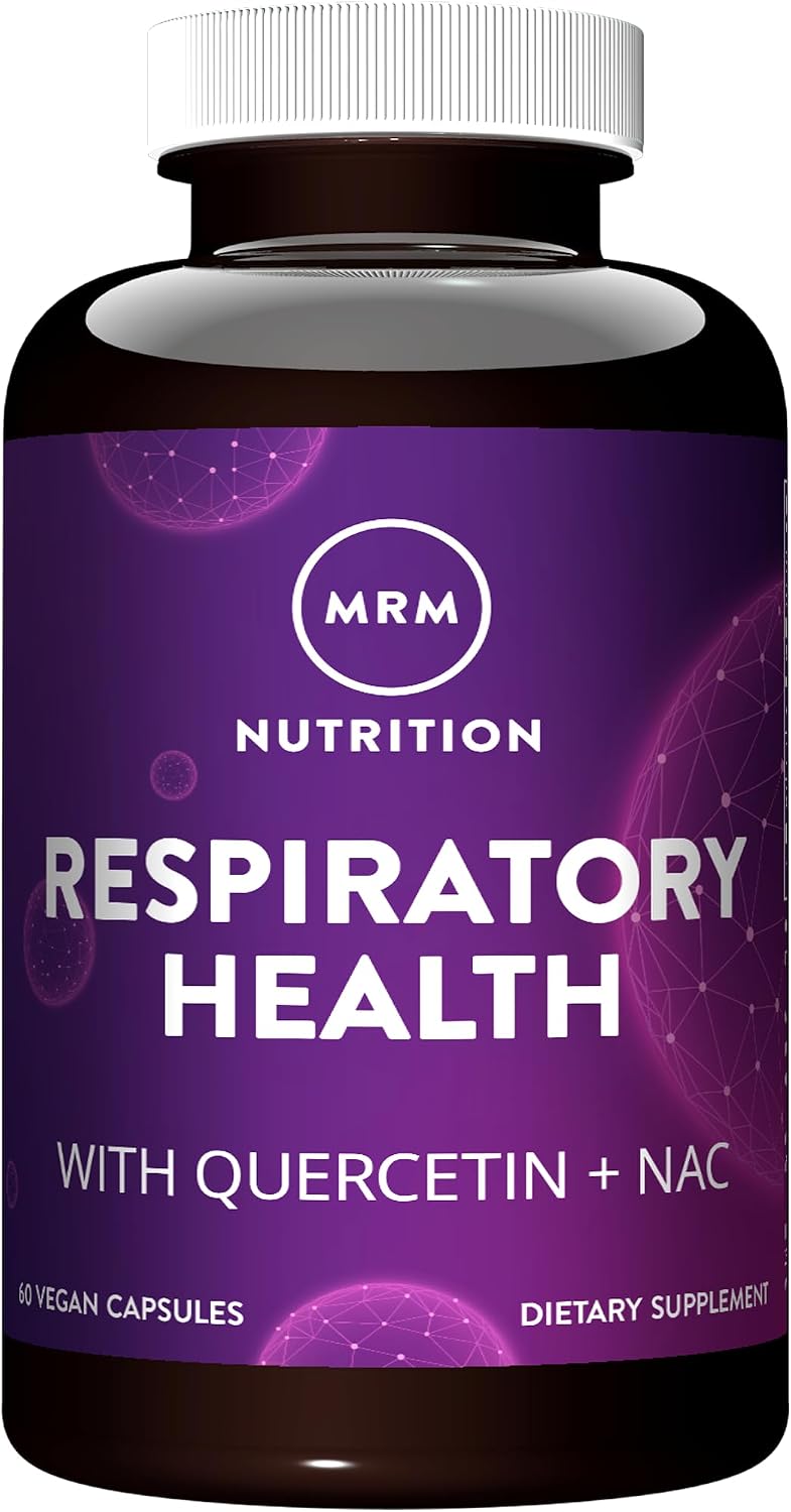 MRM Quercetin + NAC Respiratory Health Support Capsules