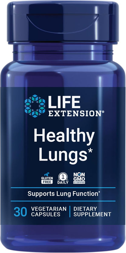 Life Extension Healthy Lungs Respiratory Support Capsules