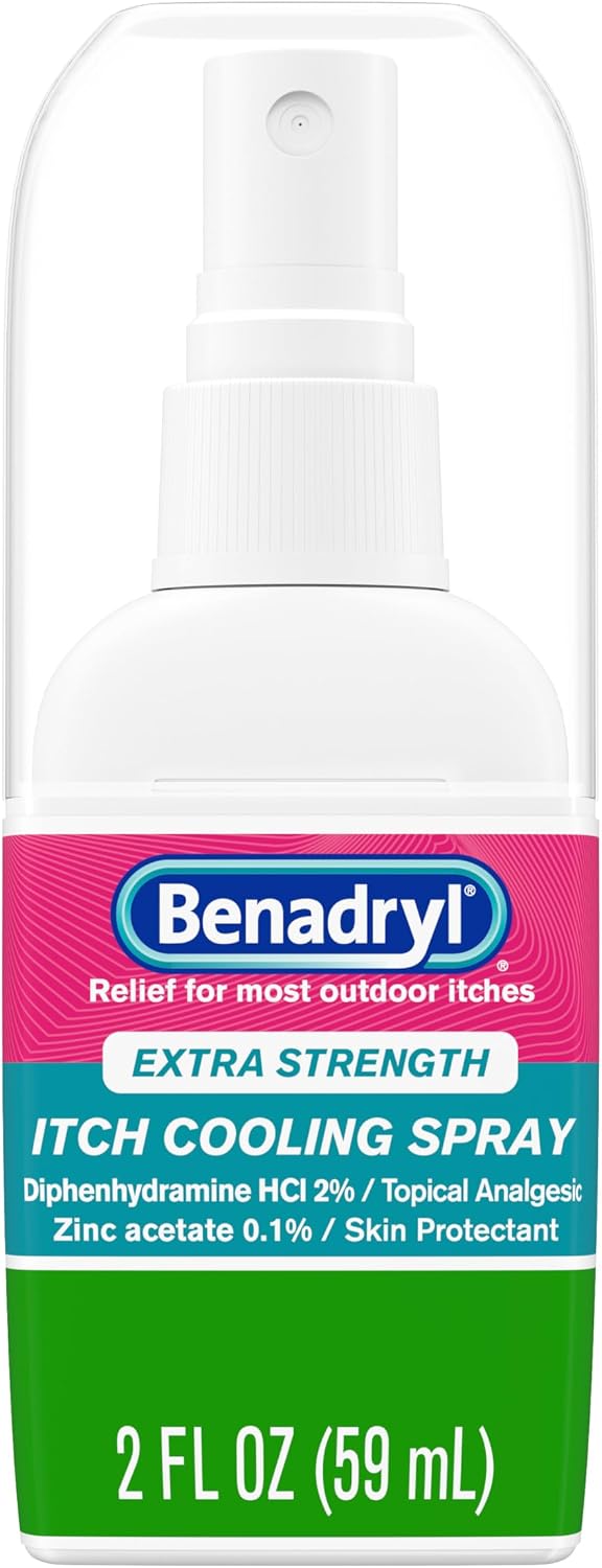 Benadryl Extra Strength Itch Cooling Topical Analgesic Spray