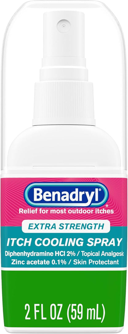 Benadryl Extra Strength Itch Cooling Topical Analgesic Spray