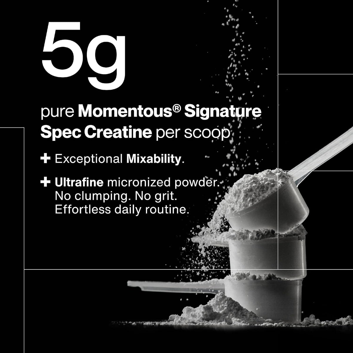 Momentous Creatine Monohydrate Powder