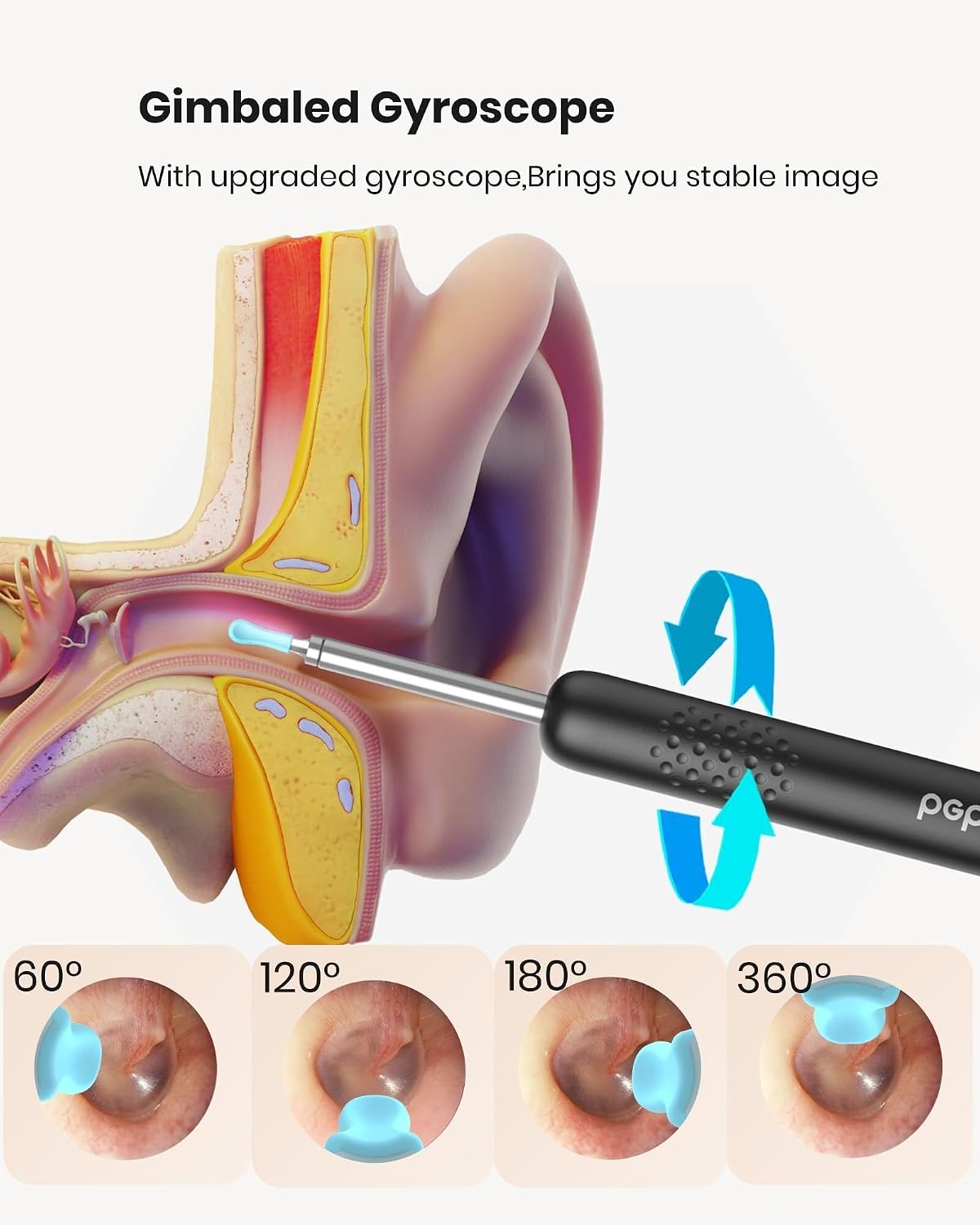 BEBIRD R1 Ear Wax Removal Tool Cleaner with HD Camera