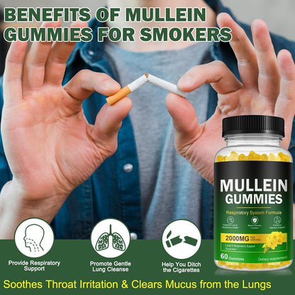 Nyloriaine Mullein Leaf Respiratory Support Gummies