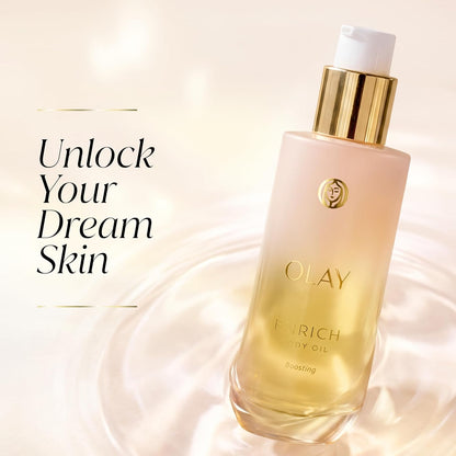 Olay Enrich Boosting Vanilla Plum & Amber Body Oil 4 fl oz