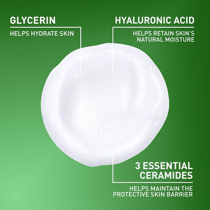 CeraVe Hydrating Face Wash Cleanser for Dry Normal Skin