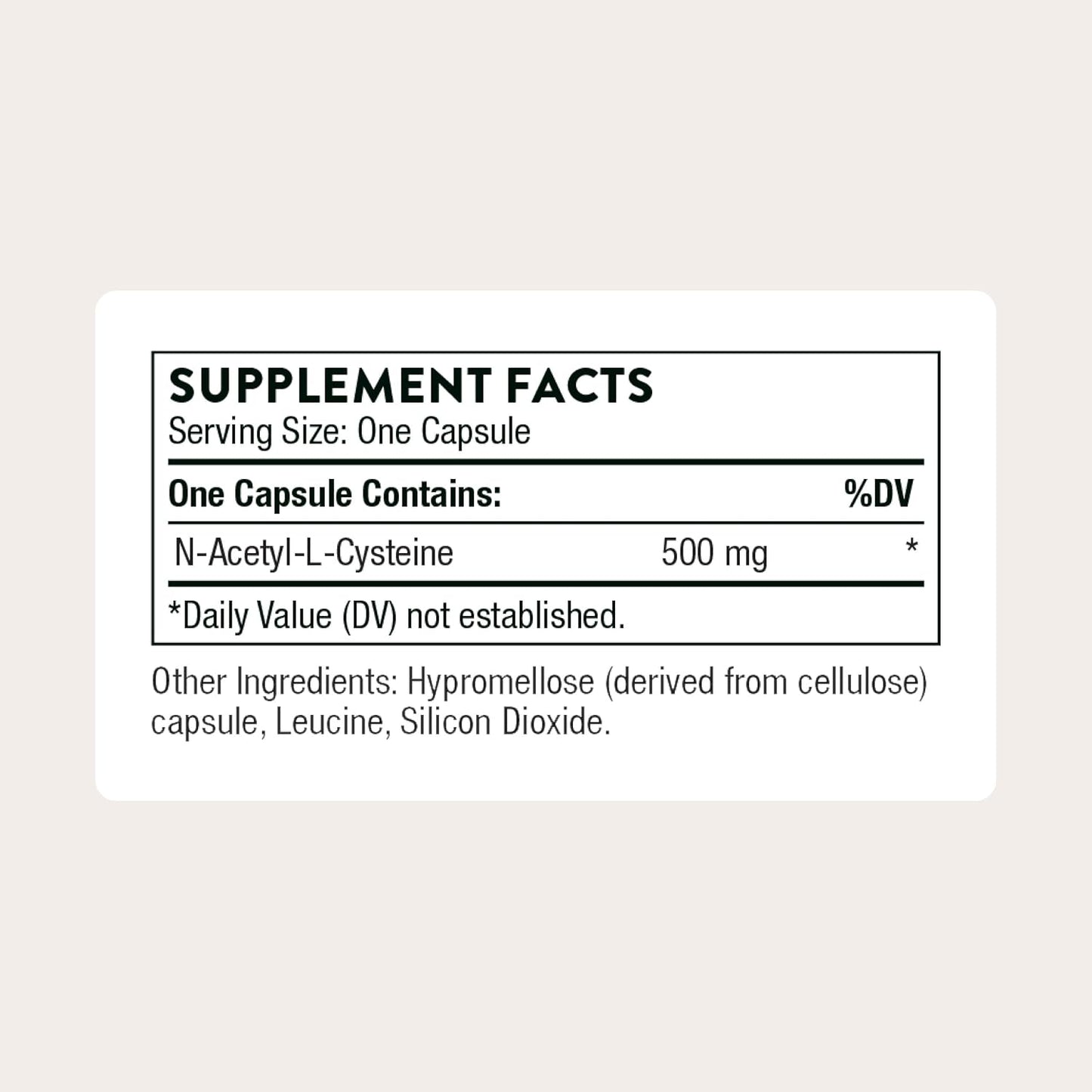 THORNE NAC Immune and Respiratory Support Capsules