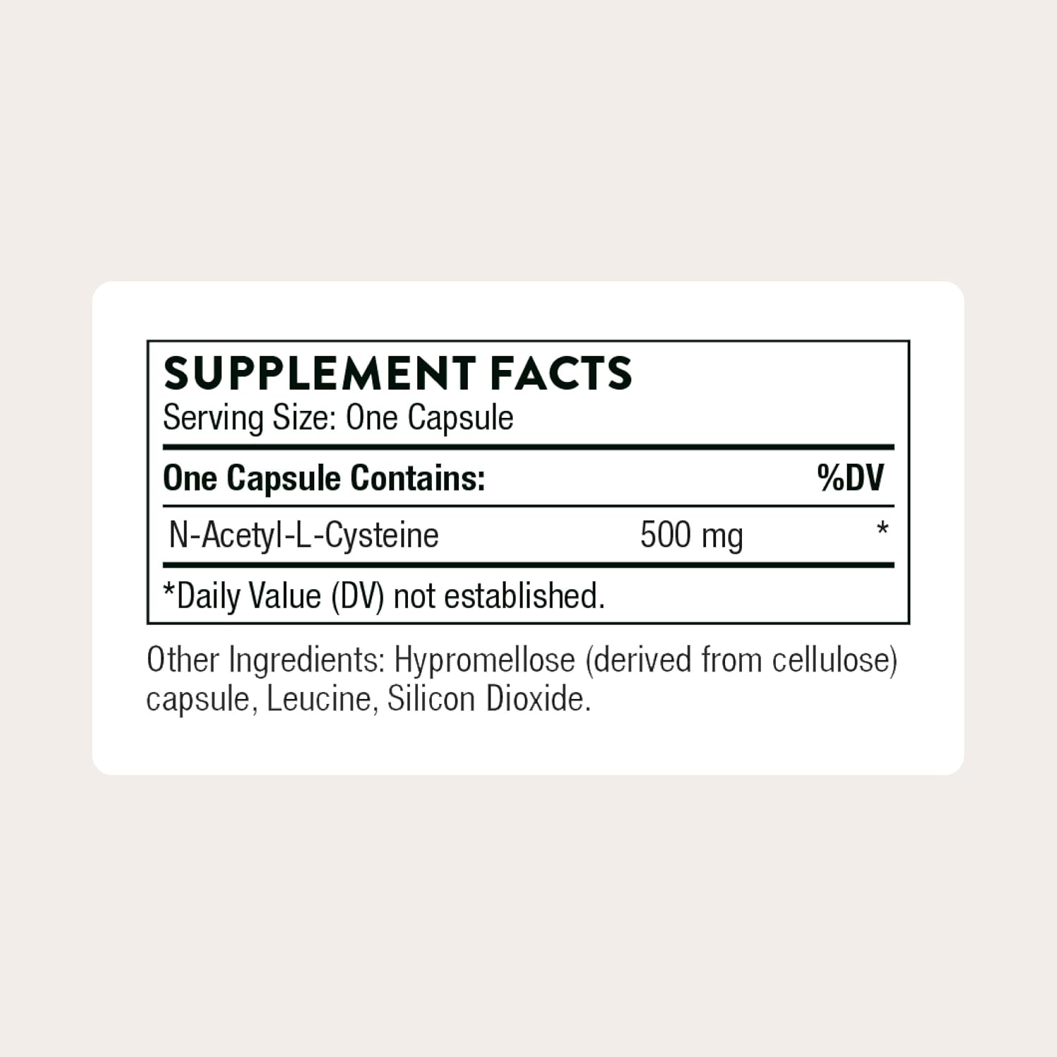 THORNE NAC Immune and Respiratory Support Capsules