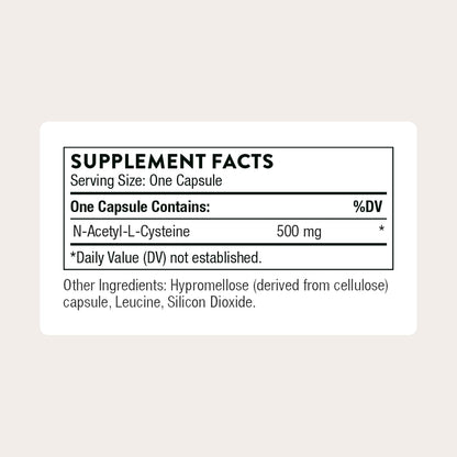 THORNE NAC Immune and Respiratory Support Capsules