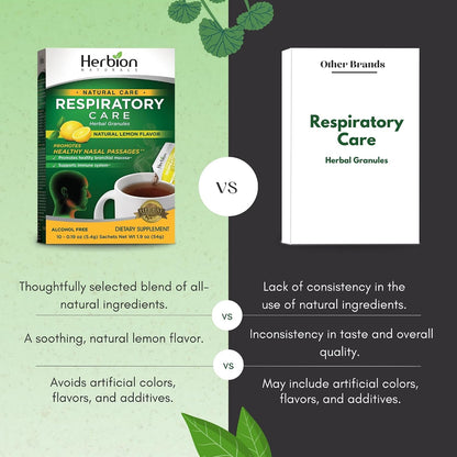 HERBION Naturals Respiratory Care Herbal Support Granules