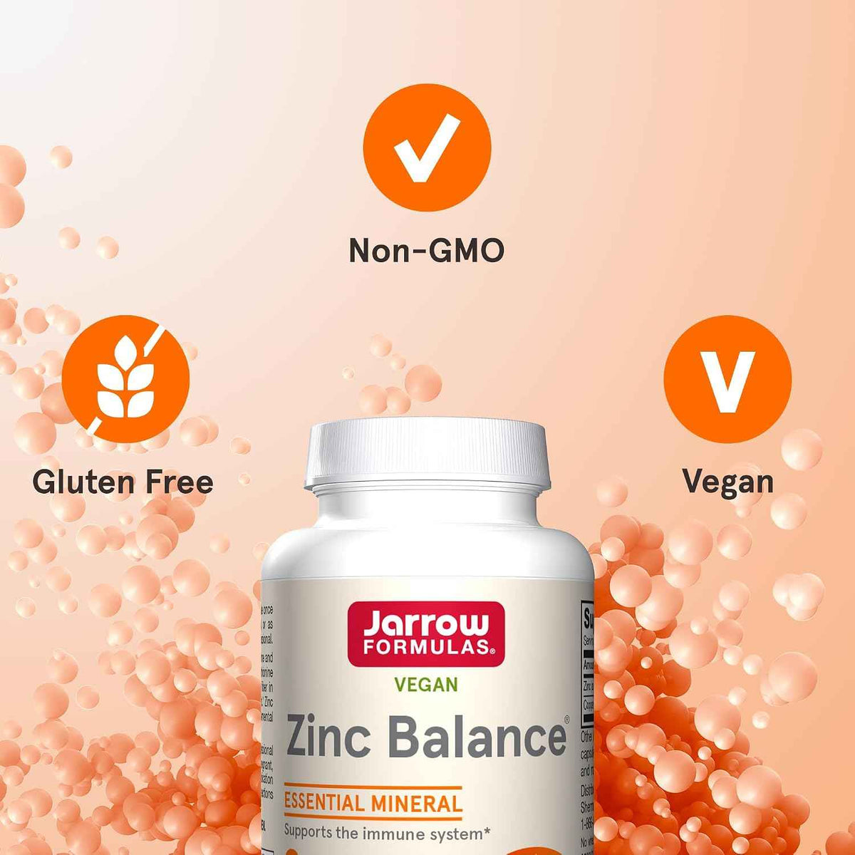 Jarrow Formulas Zinc Balance 15 mg 100 Veggie Caps