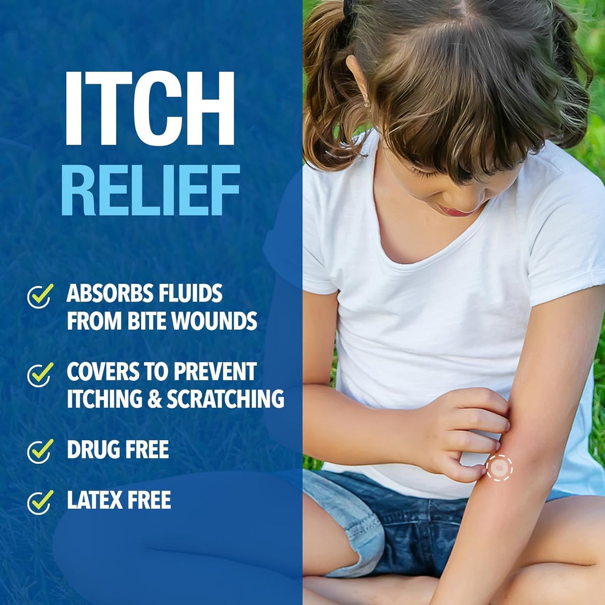 Cutter Bug Bite Itch Relief Hydrocolloid Patches