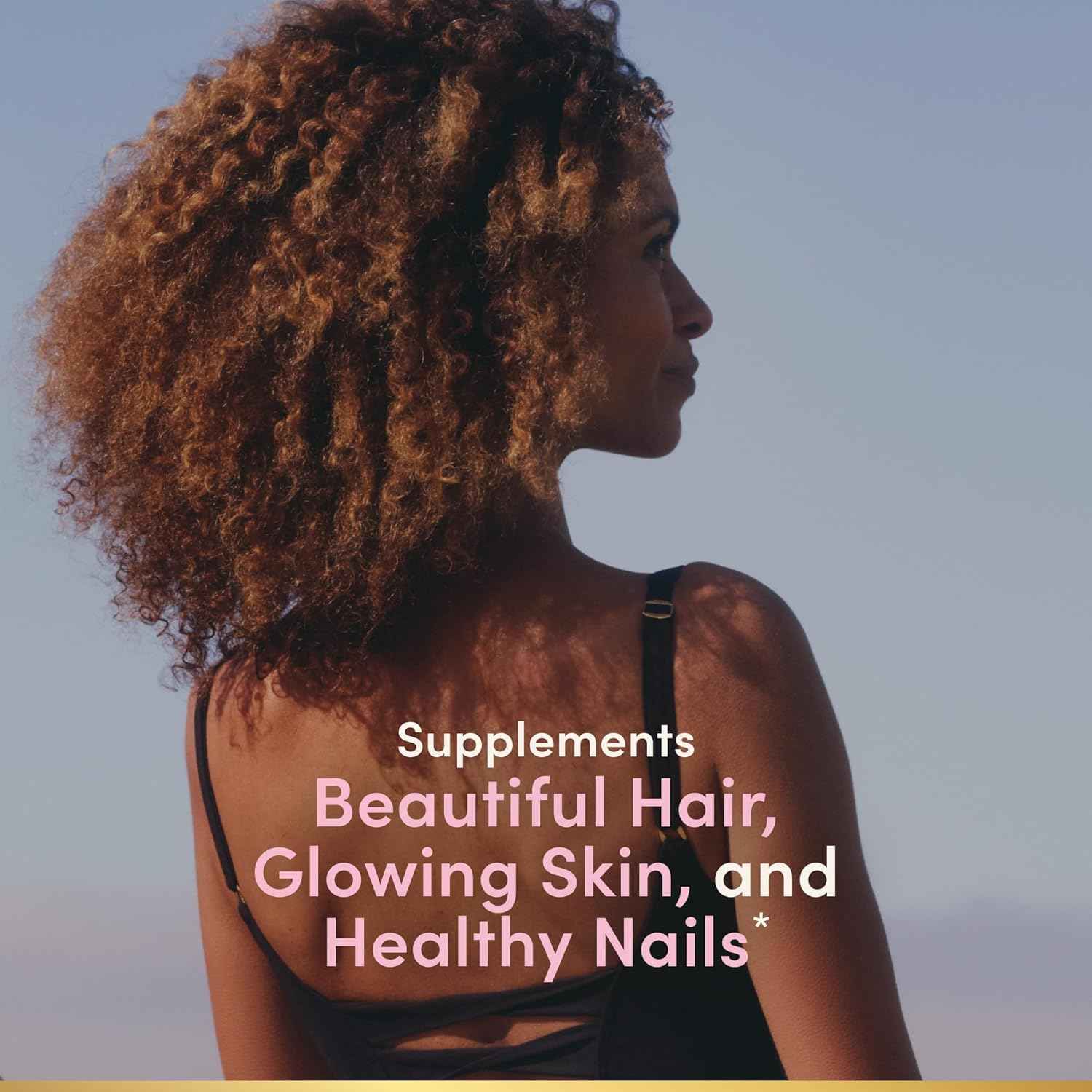 Nature's Bounty Advanced Hair Skin & Nails Argan-Infused Supplement 150 Softgels