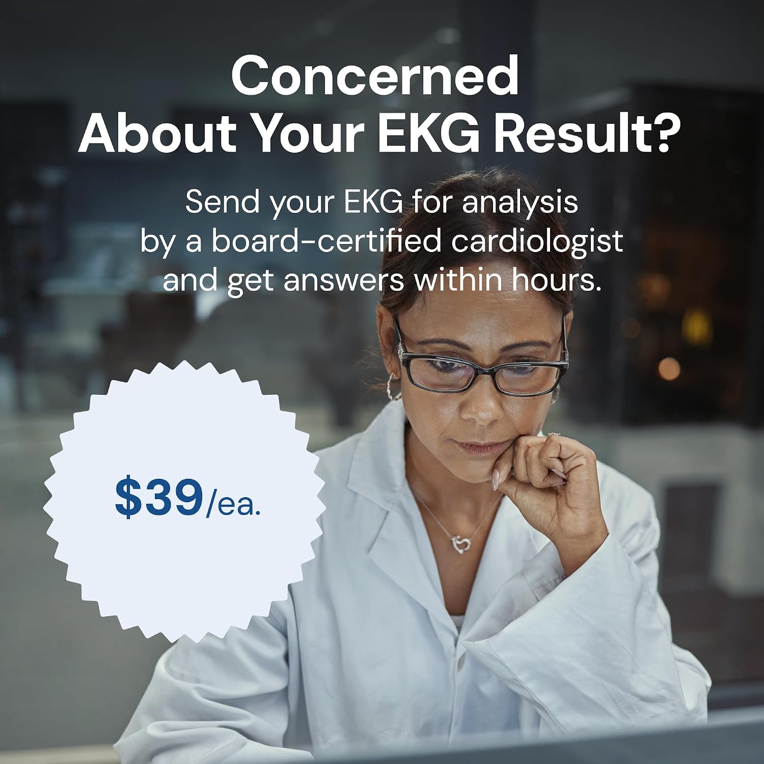 KardiaMobile 1-Lead EKG Monitor Medical-Grade FDA-Cleared Personal Heart Monitor Detects AFib & Arrhythmias 30 Second Results Works with Most Smartphones