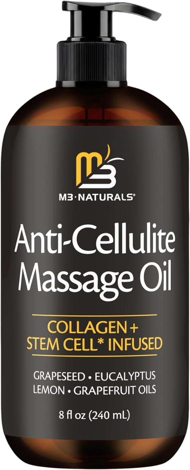 M3 Naturals Firming Cellulite Massage Oil