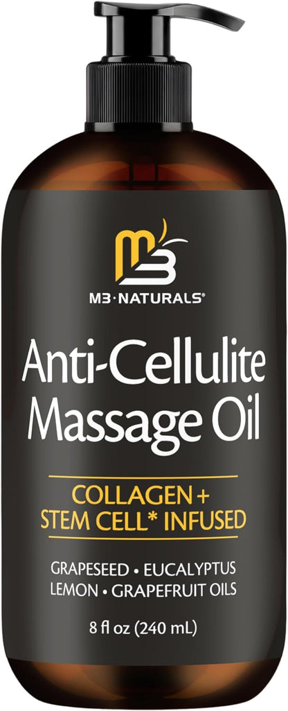 M3 Naturals Firming Cellulite Massage Oil