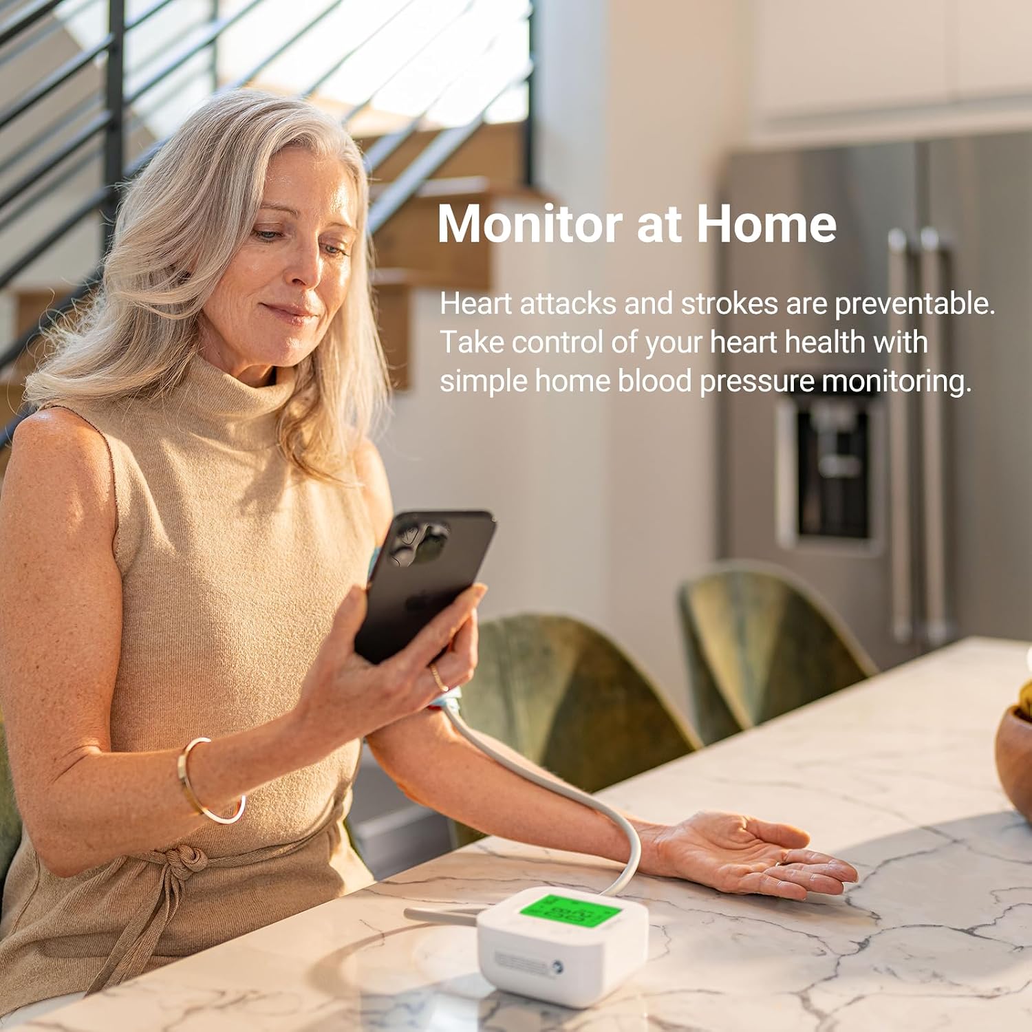 iHealth Track Smart Upper Arm Blood Pressure Monitor