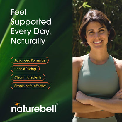 NatureBell Micronized Creatine Monohydrate Powder 5000mg Per Serving 100 Servings