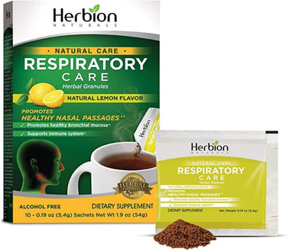 HERBION Naturals Respiratory Care Herbal Support Granules