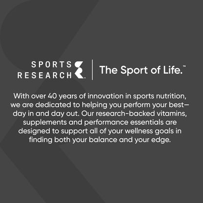 Sports Research Omega-3 Fish Oil 1250 Triple Strength Fish Oil Supplement
