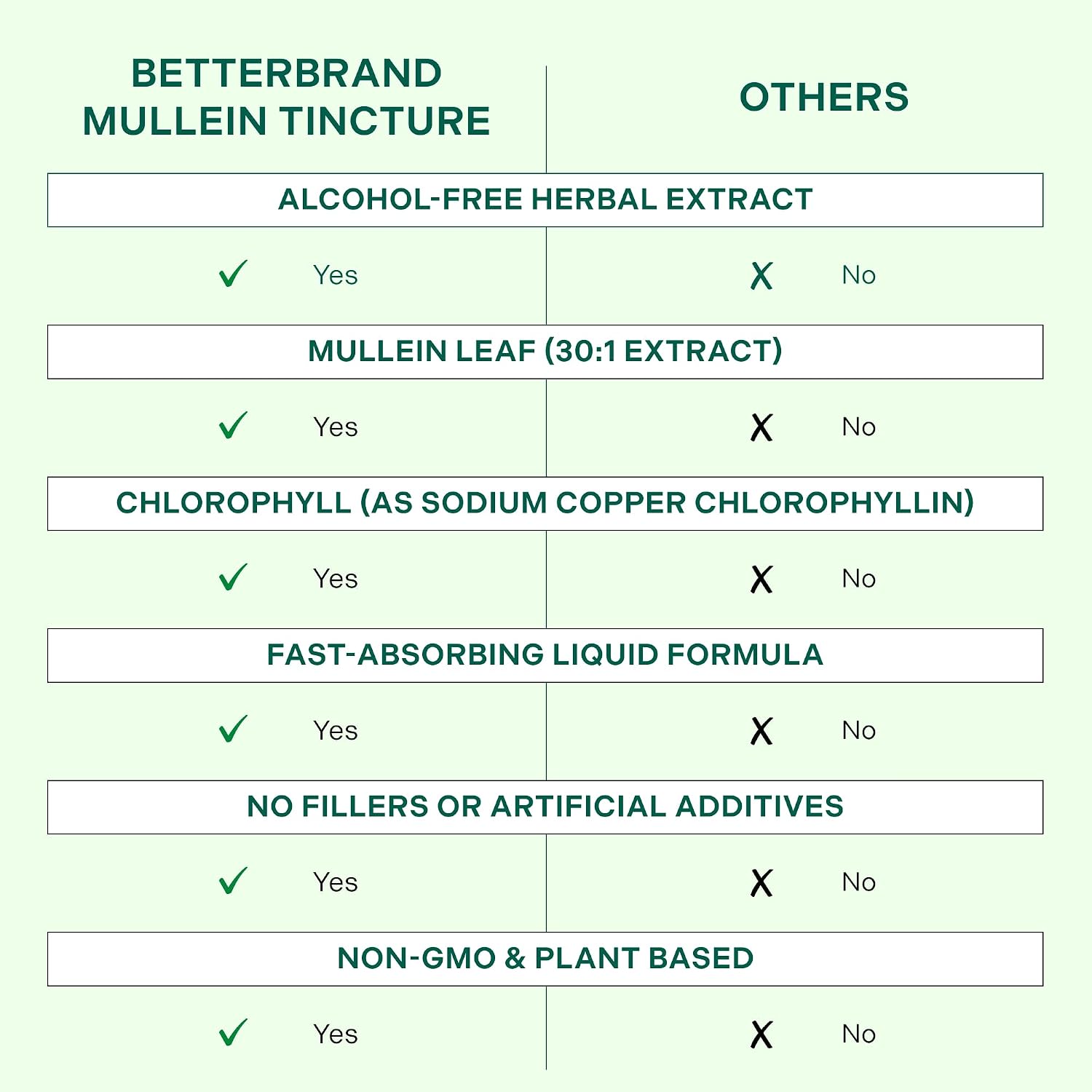 Betterbrand Mullein Drops Lung Detox Respiratory Support Liquid