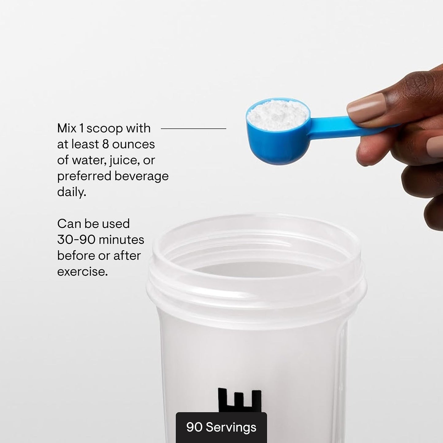 THORNE Creatine Monohydrate Powder NSF Certified for Sport 90 Servings