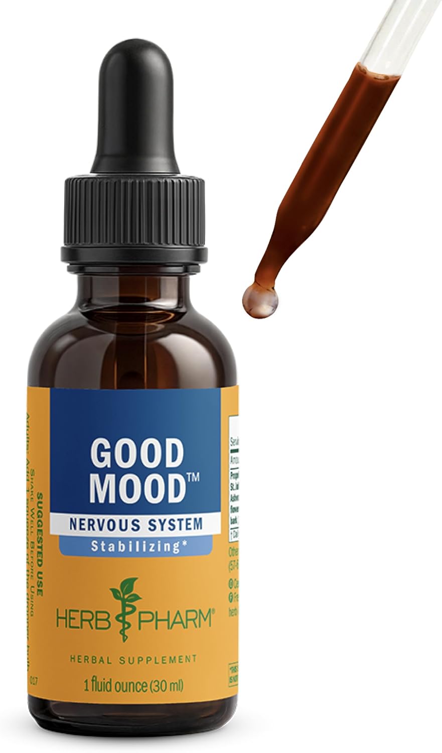 Herb Pharm Good Mood Support Herbal Supplement Liquid Extract