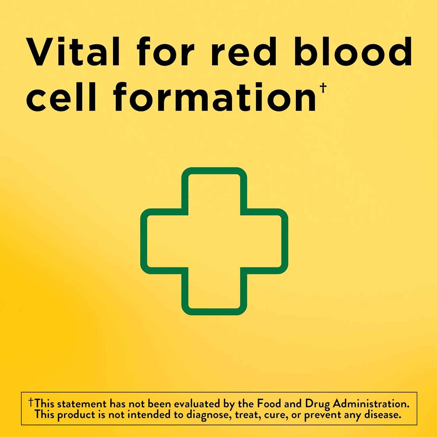 Nature Made Iron 65 mg Tablets Supplement for Red Blood Cell Support 180 Count