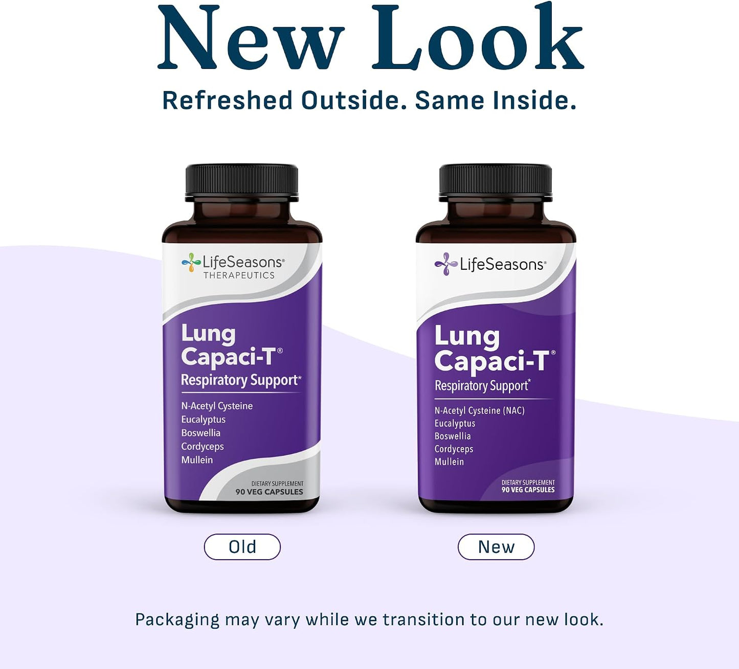 LifeSeasons Lung Capaci-T Respiratory Support Formula Capsules
