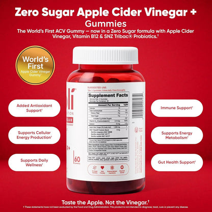 Goli Zero Sugar Trio Dietary Supplement Gummies
