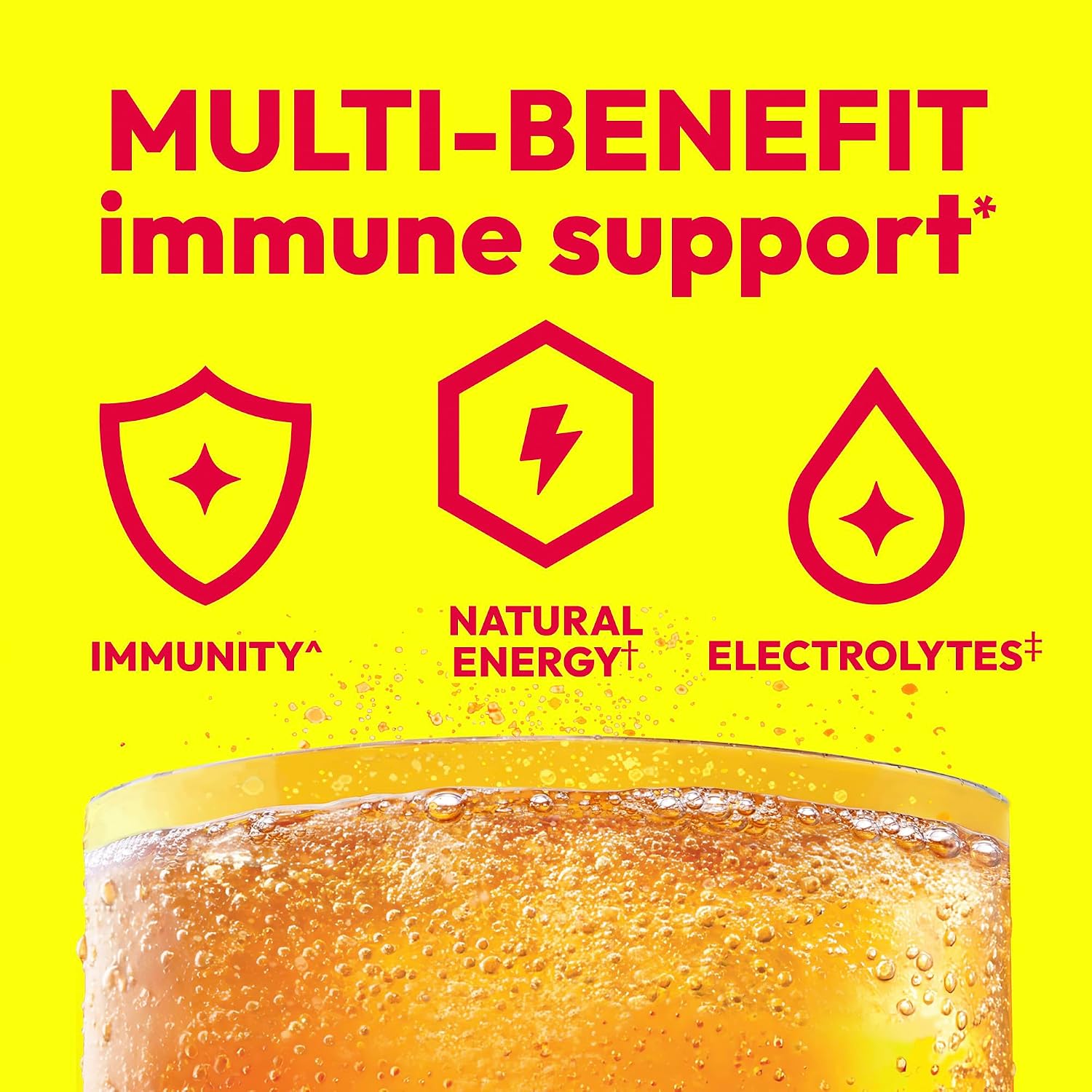 Emergen-C 1000mg Immune Support Dietary Supplement Powder Packets