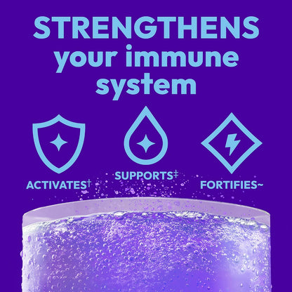Emergen-C Immune+ Triple Action Immune Support Dietary Supplement Powder Packets
