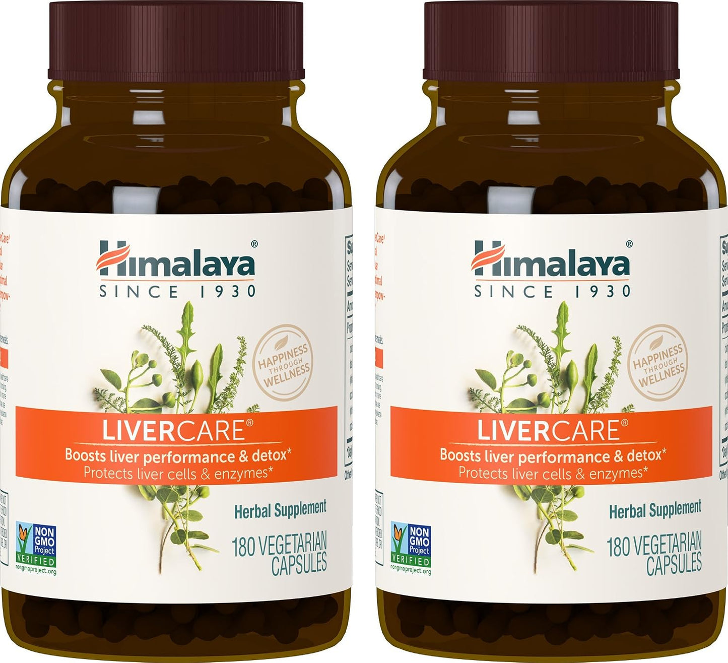 Himalaya LiverCare Liver Support Detox Cleanse Formula Capsules