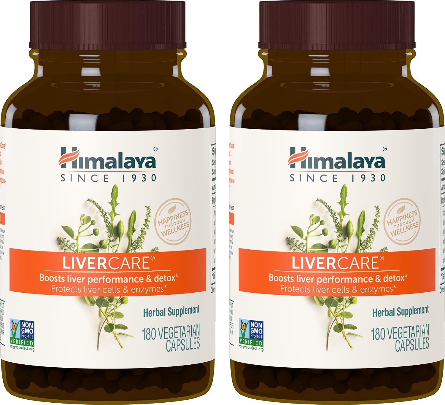 Himalaya LiverCare Liver Support Detox Cleanse Formula Capsules