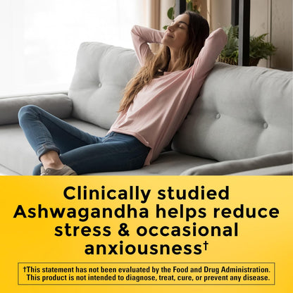 Nature Made Sensoril Ashwagandha Stress Mood Support Capsules