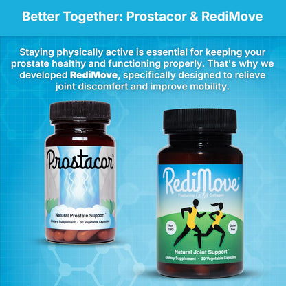 Prostacor Natural Prostate Support Supplement for Men 30-Day Supply