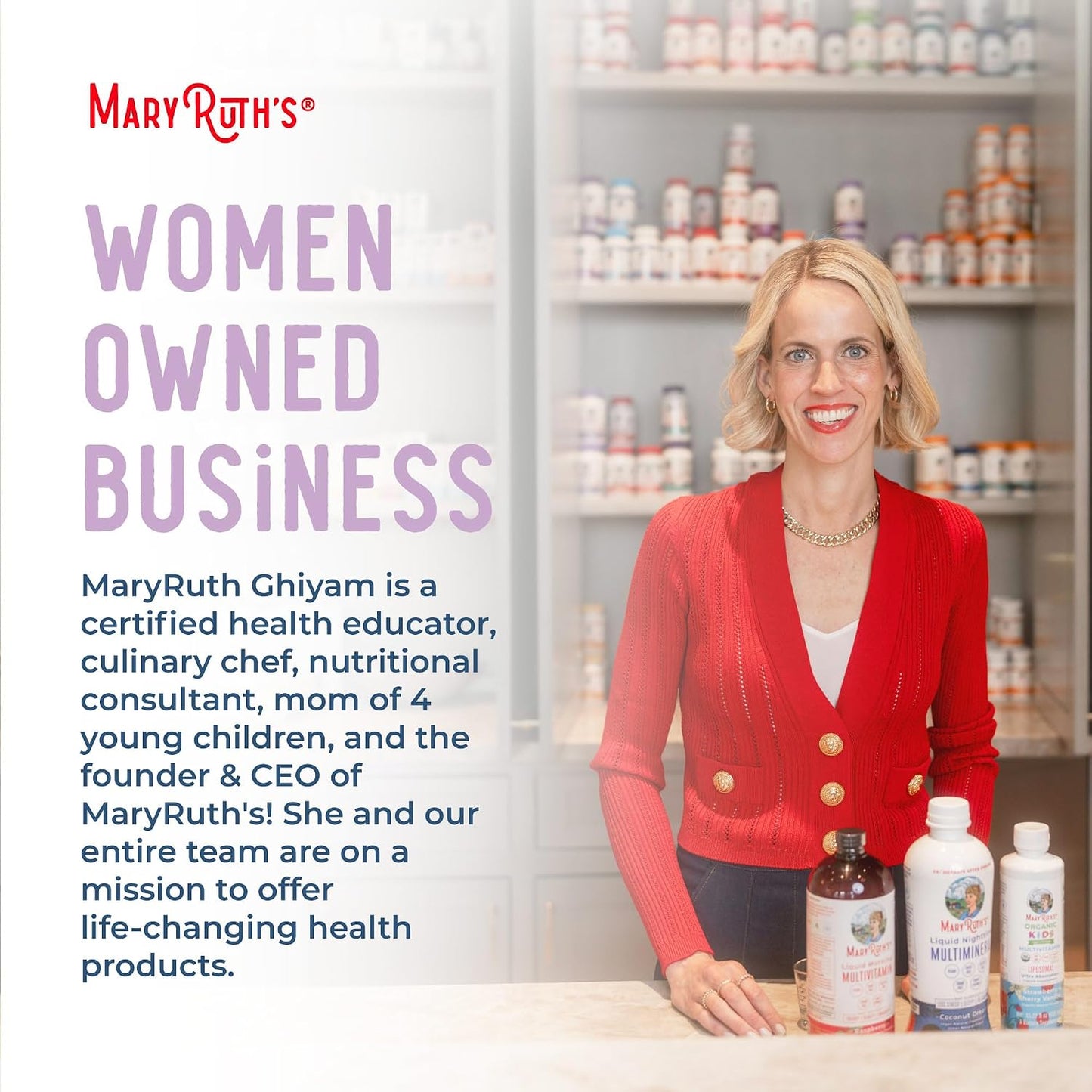 MARYRUTH'S Organic Echinacea Purpurea Immune Support Liquid Drops