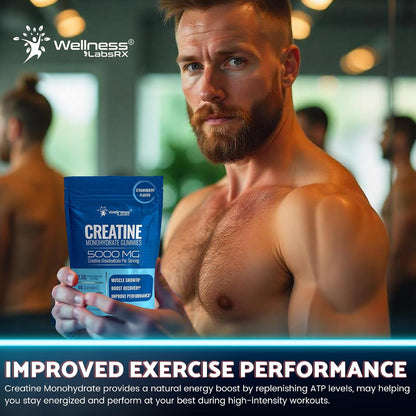 Creatine Monohydrate Gummies 30 Servings