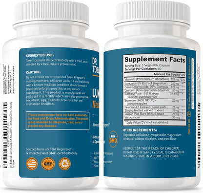 Dr. Tobias Lung Health Respiratory Support Capsules